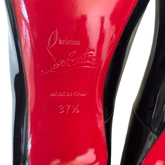 Christian Louboutin So Kate 120 Patent Black 37.5 - Picture 9 of 13